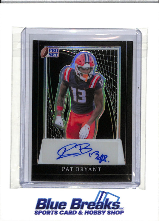 2024 Leaf - Pro Set - Auto - Pat Bryant - 9/10 - #PA-PB1 - Football - Broncos - drop
