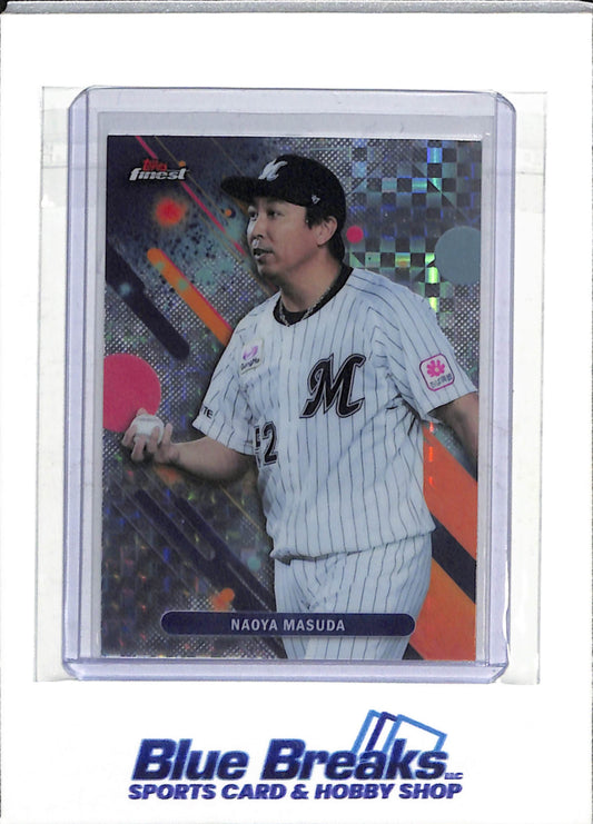 2025 Topps - Finest - X Fractor - Noya Masuda - #33 - Baseball - Marines - drop