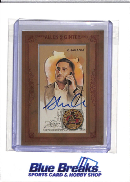 2023 Topps - Allen & Ginter - Shams Charania - #MA-SC - Basketball - Insider - drop