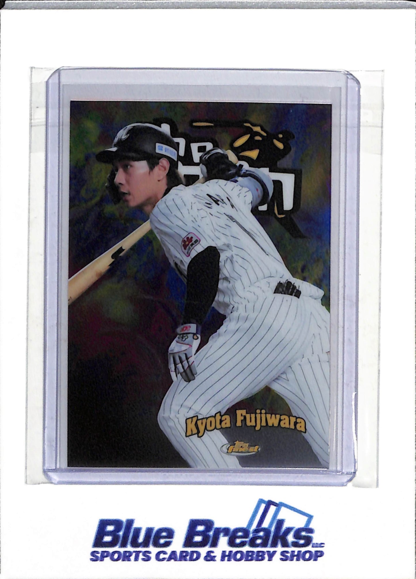 2025 Topps - Finest - The Man - Oil Spill - Kyota Fujiwara - #TM-3 - Baseball - Marines - drop