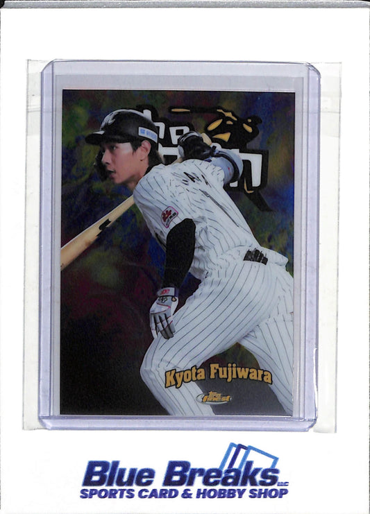 2025 Topps - Finest - The Man - Oil Spill - Kyota Fujiwara - #TM-3 - Baseball - Marines - drop