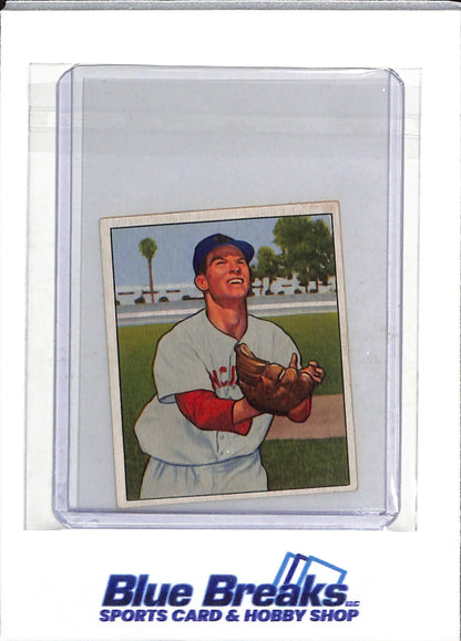 1950 Bowman - Picture Card - Collectors Club - Lloyd Merriman - #173 - Baseball - Reds - drop