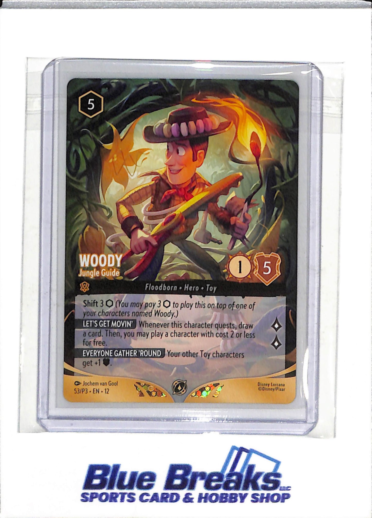 2026 Disney Lorcana - Wilds Unknown - Promo Card - Woody - #53/P3 - drop