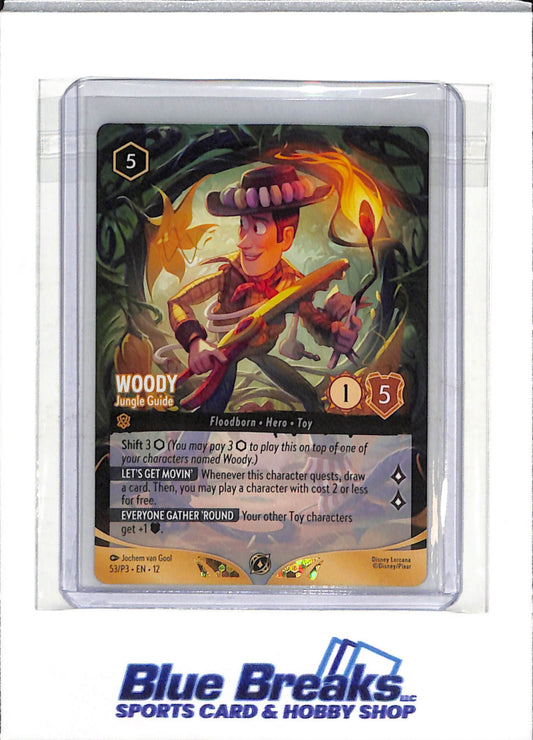 2026 Disney Lorcana - Wilds Unknown - Promo Card - Woody - #53/P3 - drop