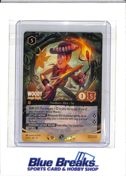 2026 Disney Lorcana - Wilds Unknown - Promo Card - Woody - #53/P3 - drop