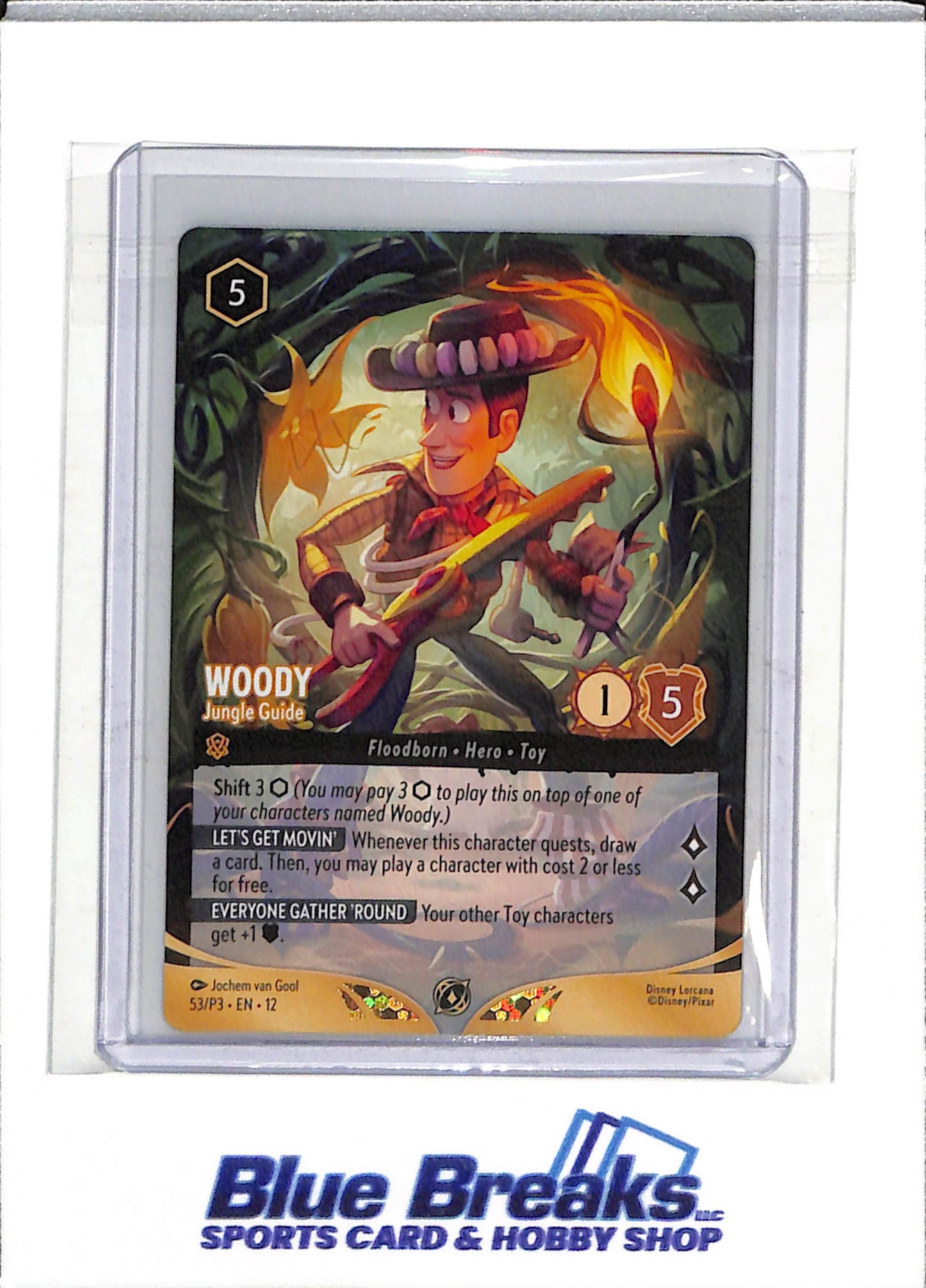 2026 Disney Lorcana - Wilds Unknown - Promo Card - Woody - #53/P3 - drop