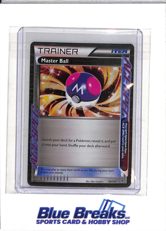 2013 Pokemon - Plasma Blast - Illustration Rare Foil - Master Ball - #94/101 - drop
