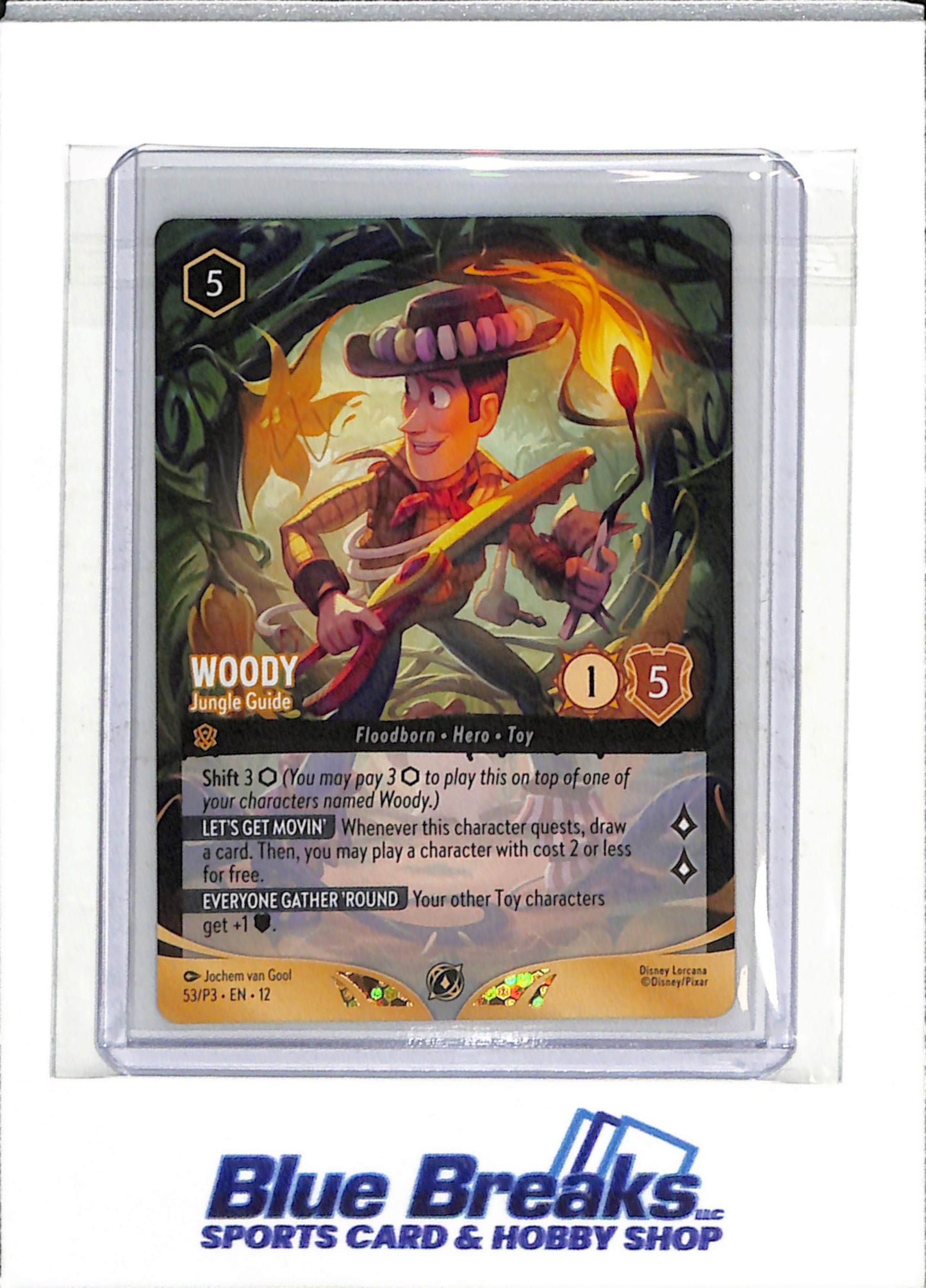 2026 Disney Lorcana - Wilds Unknown - Promo Card - Woody - #53/P3 - drop