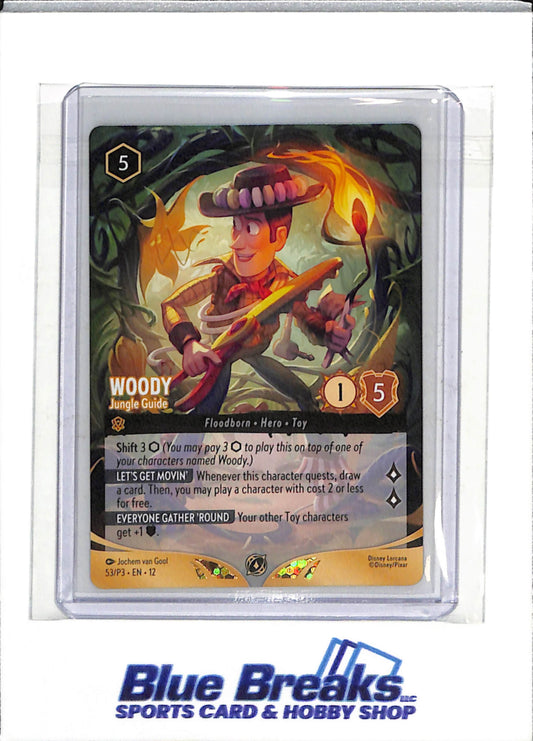 2026 Disney Lorcana - Wilds Unknown - Promo Card - Woody - #53/P3 - drop