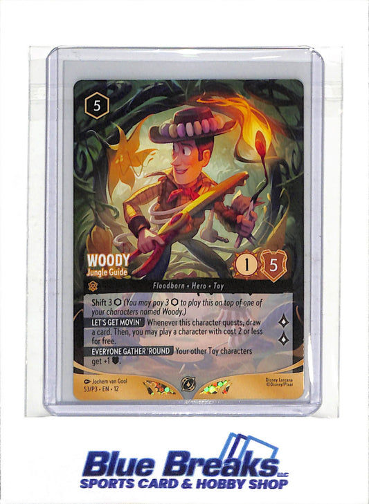 2026 Disney Lorcana - Wilds Unknown - Promo Card - Woody - #53/P3 - drop