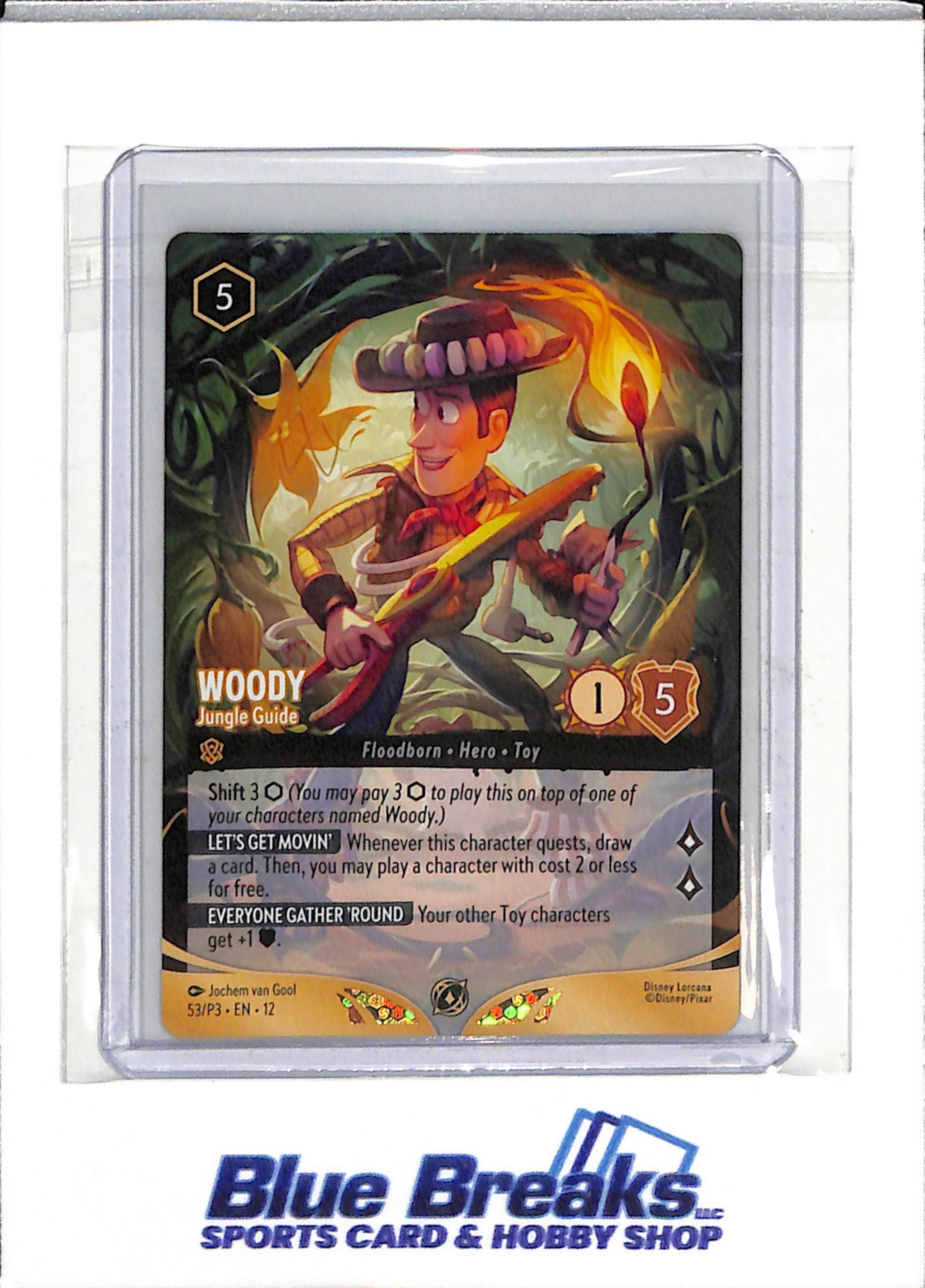 2026 Disney Lorcana - Wilds Unknown - Promo Card - Woody - #53/P3 - drop