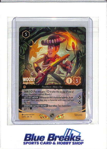 2026 Disney Lorcana - Wilds Unknown - Promo Card - Woody - #53/P3 - drop
