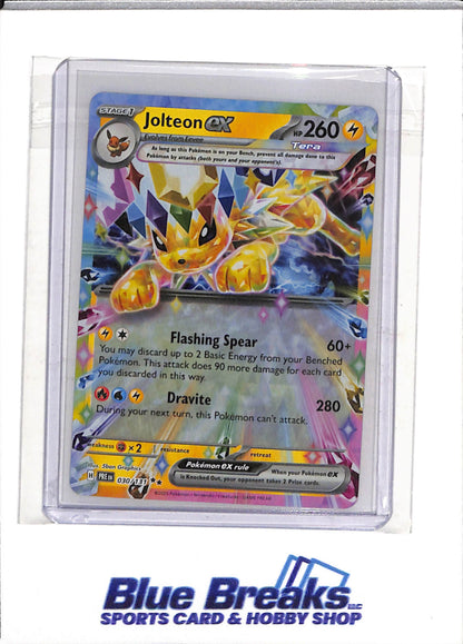 2025 Pokemon - Prismatic Evolutions - Special Illustration Foil - Jolteon ex - #030/131 - drop
