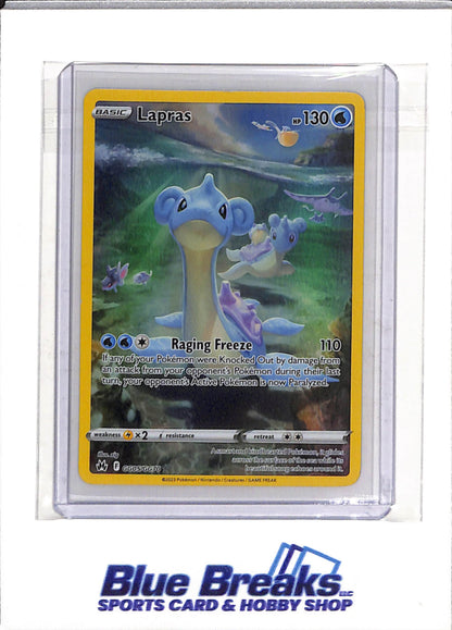 2023 Pokemon - Crown Zenith - Galarian Gallery - Special Illustration Holo - Lapras - #GG05/GG70 - drop