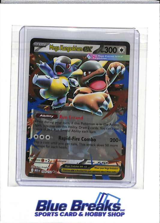 2025 Pokemon - Mega Evolution - Illustration Rare Foil - Mega Kangaskhan ex - #104/132 - drop