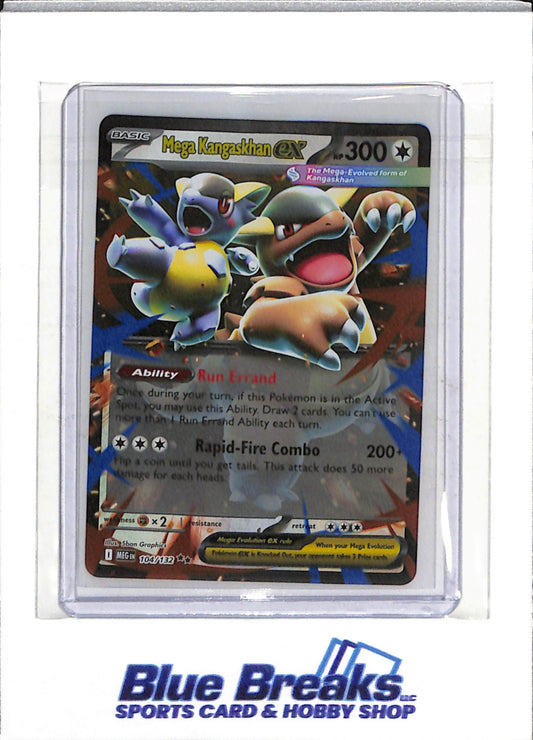 2025 Pokemon - Mega Evolution - Illustration Rare Foil - Mega Kangaskhan ex - #104/132 - drop