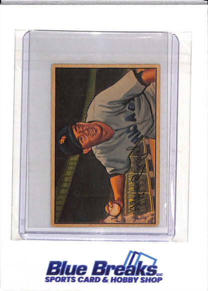 1952 Bowman - Picture Card - Chico Carrasquel - #41 - Baseball - White Sox - drop