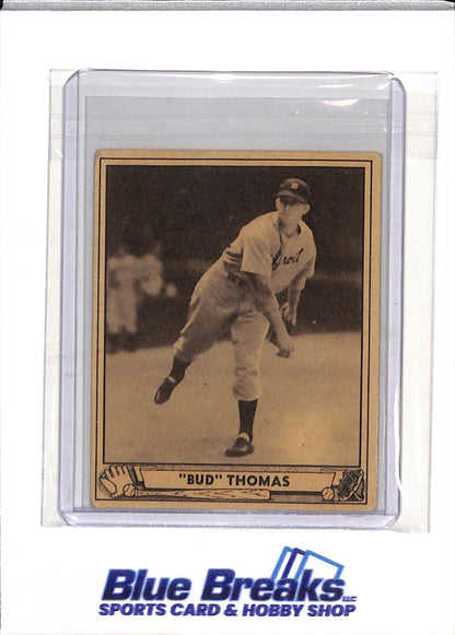 1940 Gum Inc. - Luther Baxter Thomas - #42 - Baseball - Tigers - drop