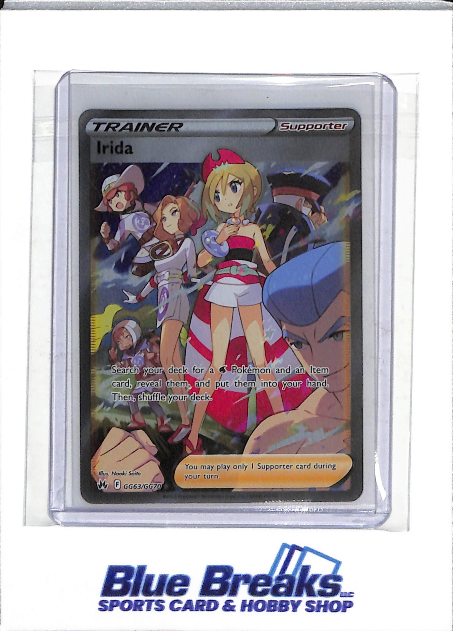 2023 Pokemon - Crown Zenith Galarian Gallery - Irida - #GG63/GG70 - drop