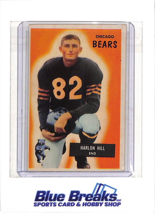 1955 Bowman - Harlon Hill - #33 - Football - Bears - drop