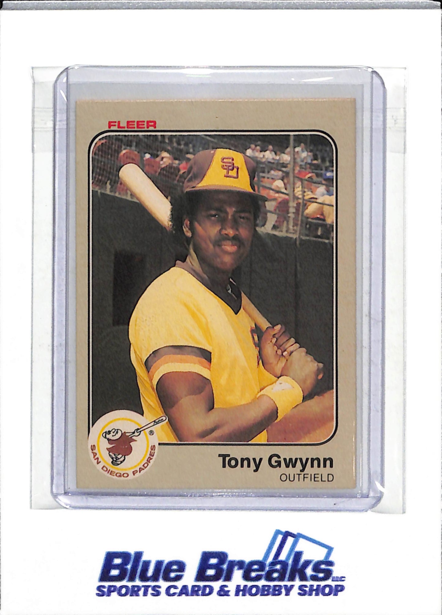 1983 Fleer - Tony Gwynn - #360 - Baseball - Padres - drop