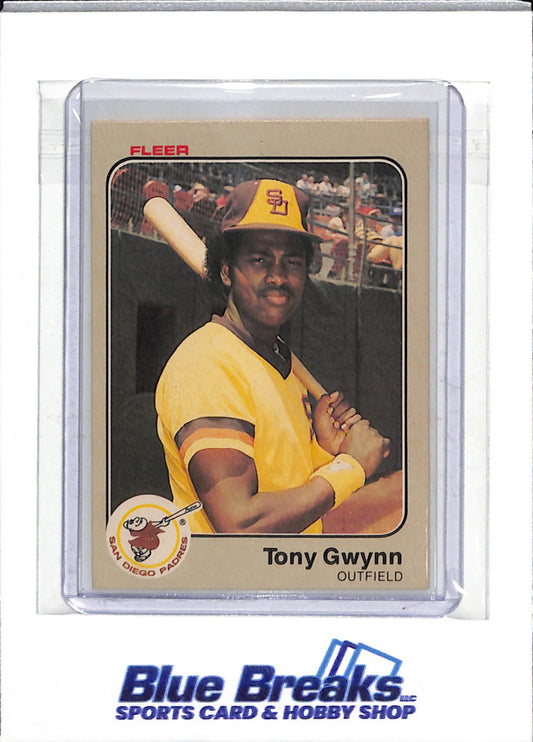 1983 Fleer - Tony Gwynn - #360 - Baseball - Padres