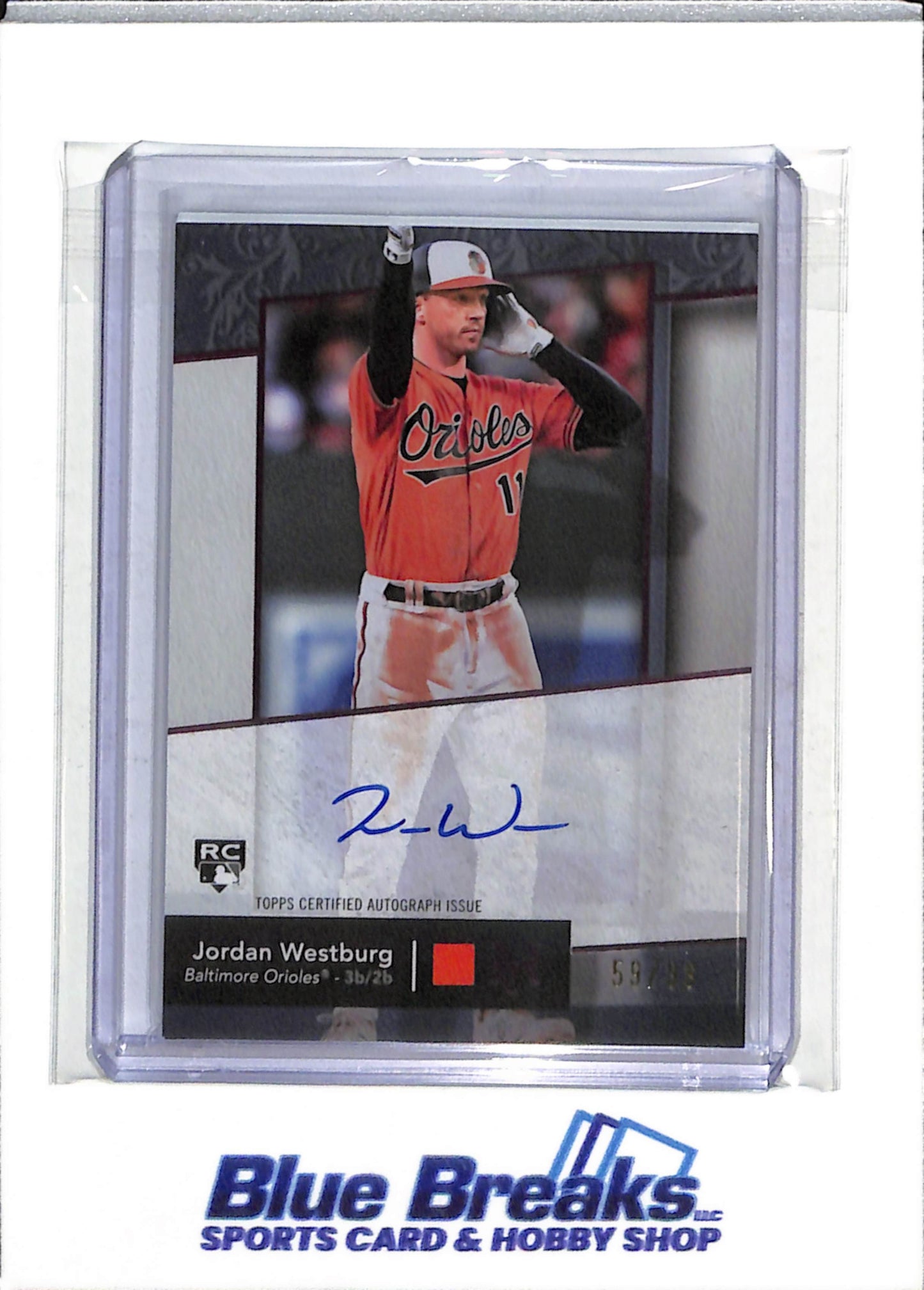 2024 Topps - Archival Autograph - Rookie Card - Jordan Westburg - 59/99 - #AA-JW - Baseball - Orioles - drop