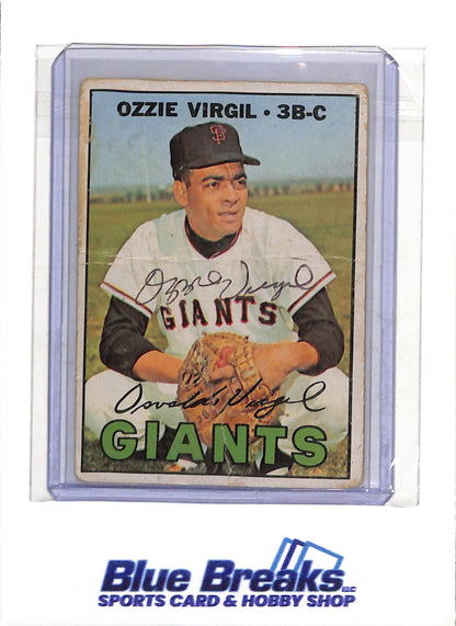 1967 Topps - Ozzie Virgil - #132 - Baseball - Giants - drop