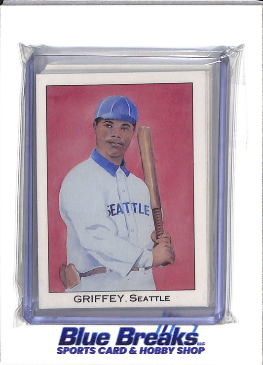 1989 Frankin Caramel - 2nd Series - 1910 Style Baseball Cards - Set - Abbott - Griffey Jr. - Mattingly - Mantle - Grace - Mays - Henderson - Clark - Mitchell - Davis - Schmidt - Strawberry - drop