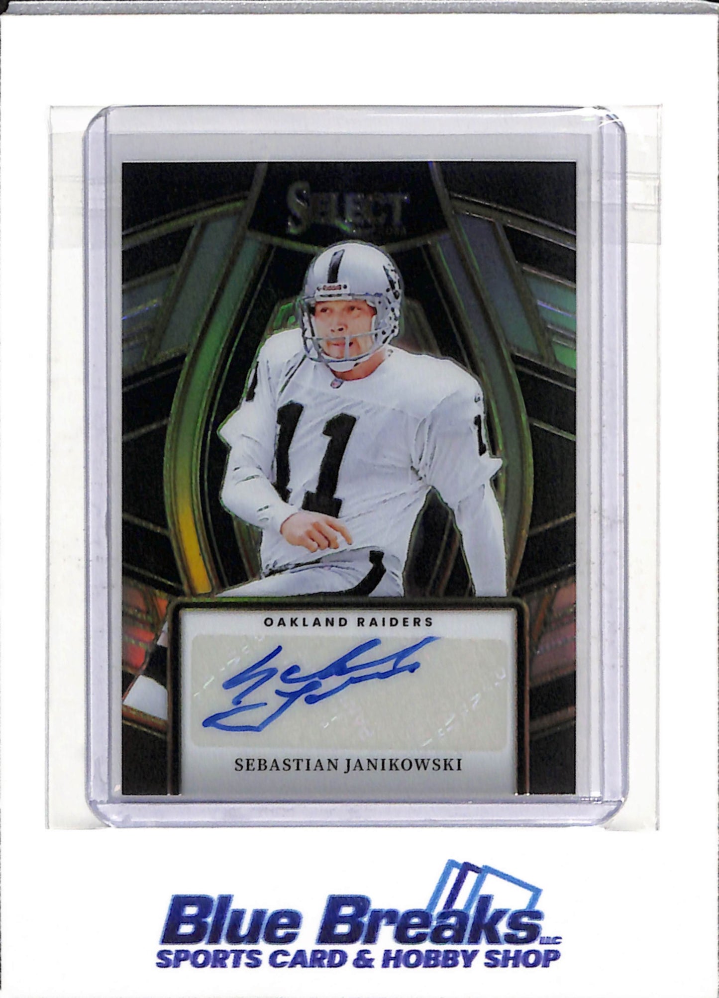2023 Panini - Select - Auto - Sebastian Janikowski - #SELS-SJA - Football - Raiders - drop