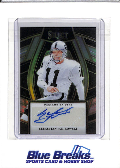 2023 Panini - Select - Auto - Sebastian Janikowski - #SELS-SJA - Football - Raiders - drop