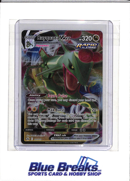 2023 Pokemon - Crown Zenith - Galarian Gallery - Rayquaza Vmax - #101/159 - drop