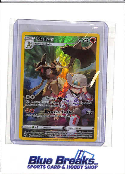 2022 Pokemon - Astral Radiance Trainer Gallery - Illustration Holo - Kleavor - #TG08/TG30 - drop