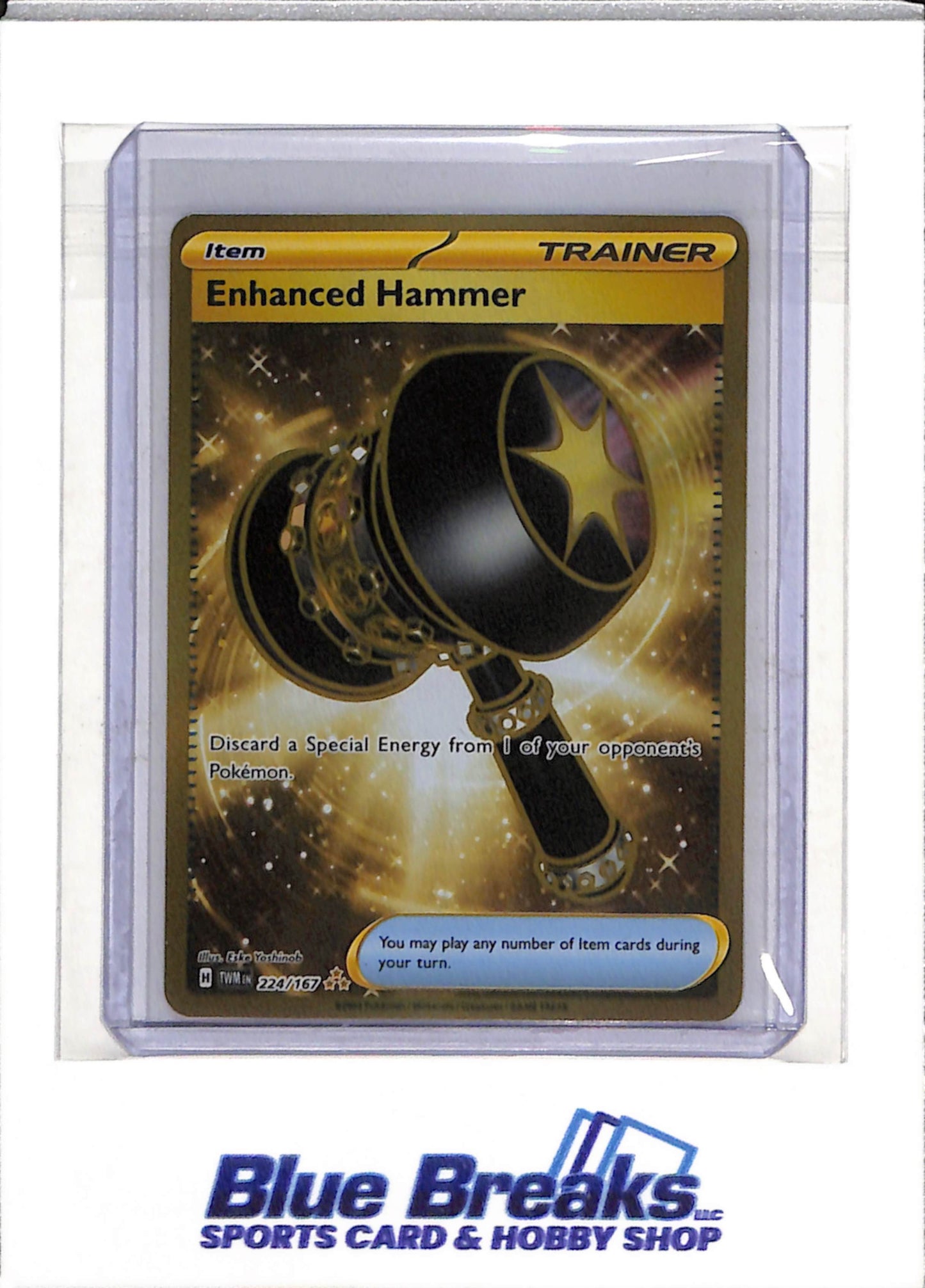 2024 Pokemon - Twilight Masquerade - Illustration Foil - Enhanced Hammer - #224/167 - drop