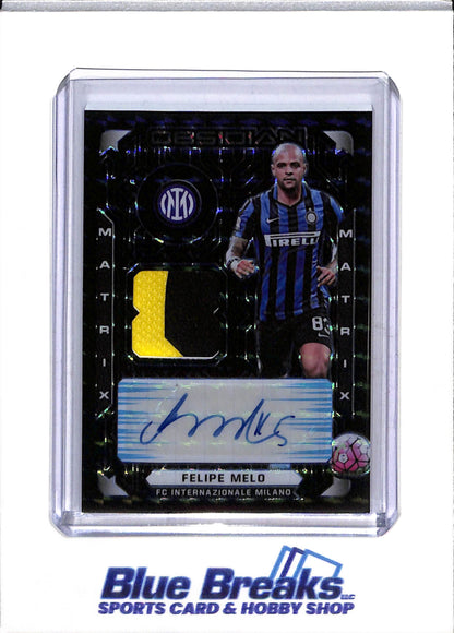 2021 Panini - Obsidian Soccer - Matrix - Felipe Melo - relic - auto - 1/1 - #MM-FM - soccer - FC Internazionale Milano