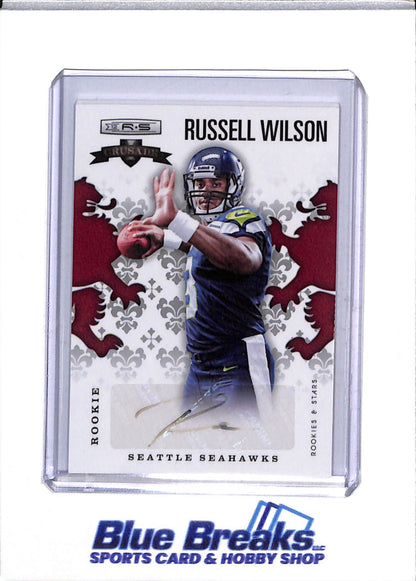 2012 Panini Crusade - Rookies & Stars - Russell Wilson - auto - 133/199 - football - Seahawks