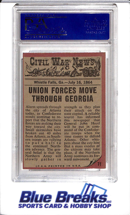 1962 Civil War News - No Escape - #71 - PSA 7