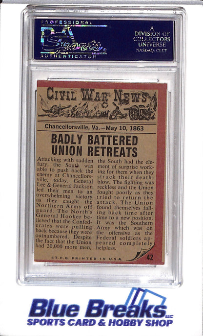 1962 Civil War News - The Battle Continues - #42 - PSA 6