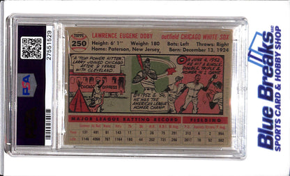 1956 Topps - Larry Doby - #250 - PSA 4  - baseball - White Sox