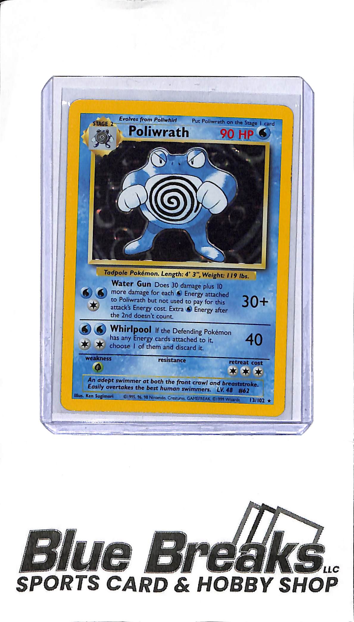 Pokémon - Poliwrath Holo - 13/102