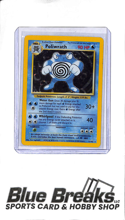 Pokémon - Poliwrath Holo - 13/102