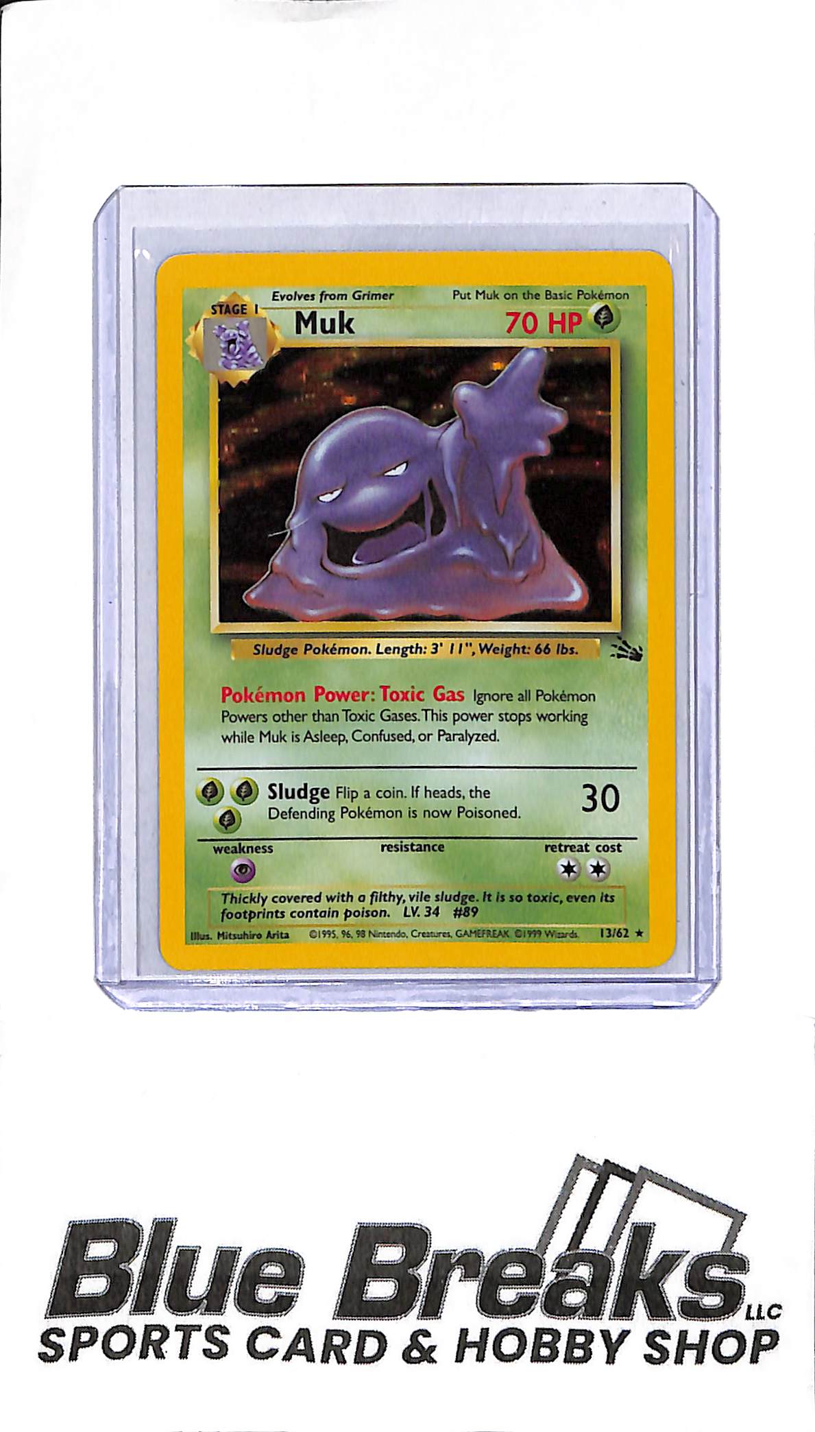 Pokémon - Muk Holo - 13/62