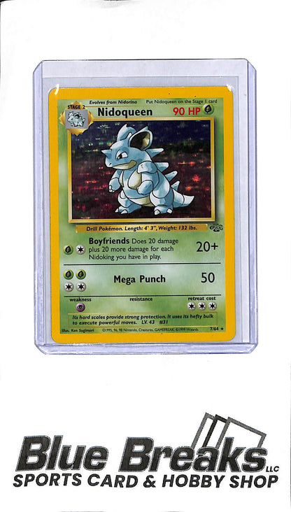 Pokémon - Nidoqueen Holo - 7/64