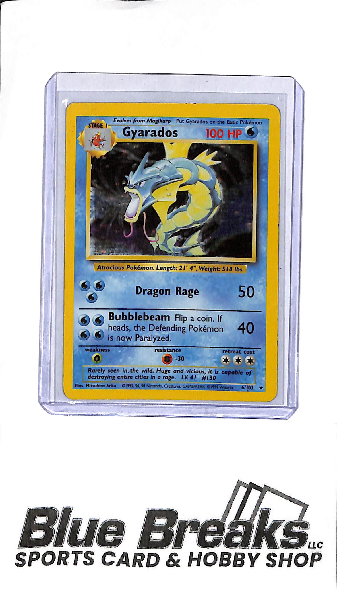 Pokémon - Gyrados Holo - 6/102