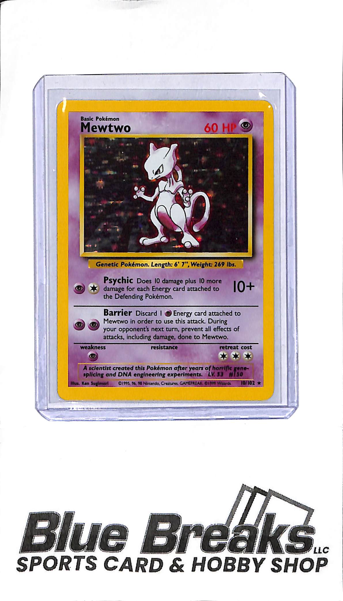 Pokémon - Mewtwo Holo - 10/102
