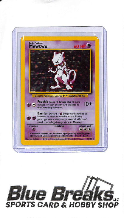 Pokémon - Mewtwo Holo - 10/102