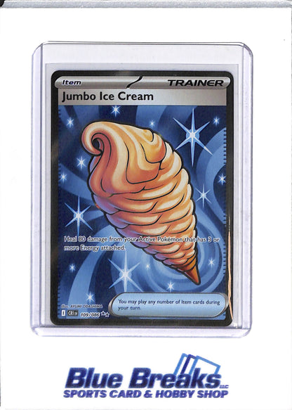 2026 Pokémon - Chaos Rising - Illustration Foil - Jumbo Ice Cream - #109/086 - drop