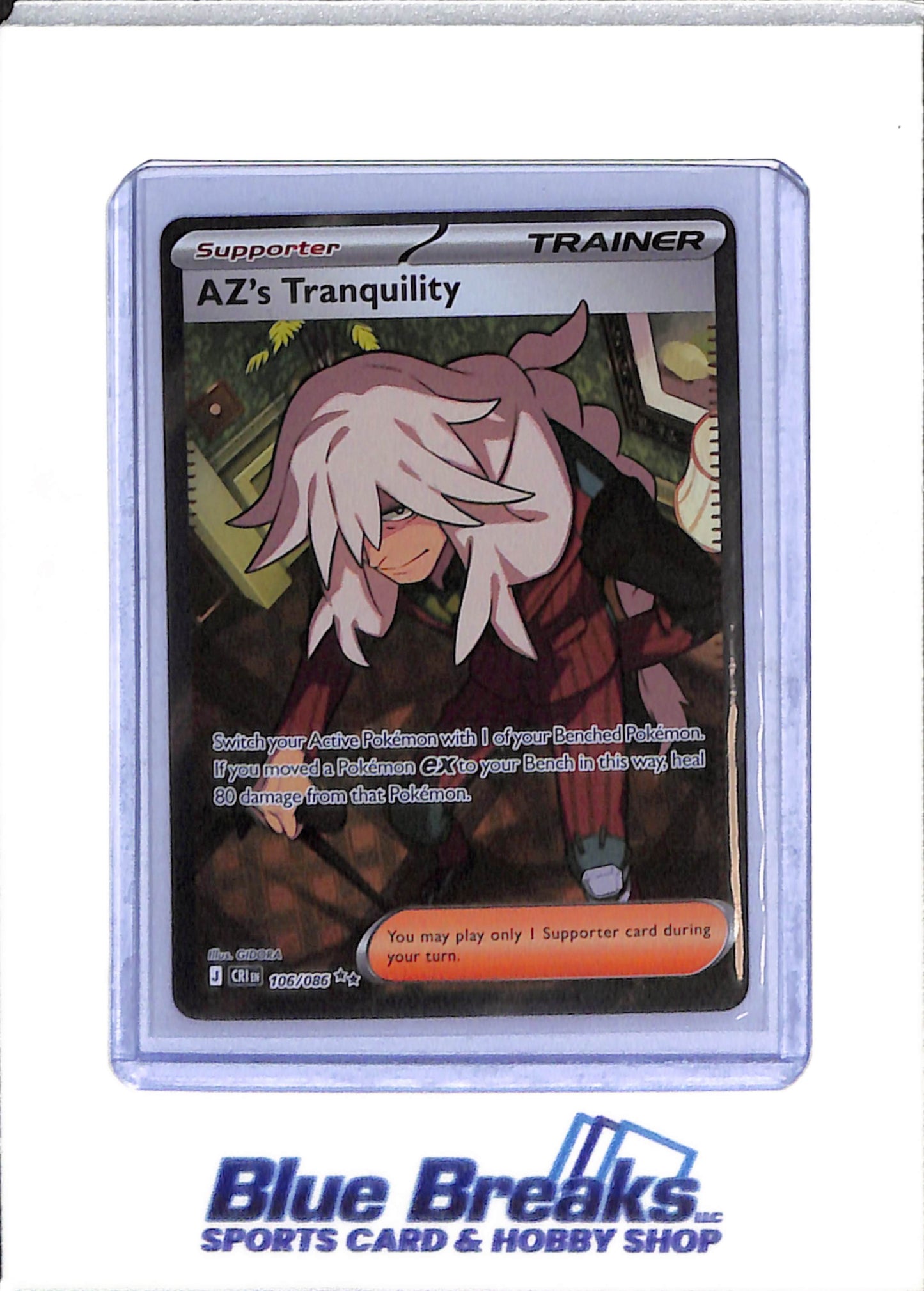 2026 Pokémon - Chaos Rising - Illustration Foil - AZ's Tranquility - #106/086 - drop