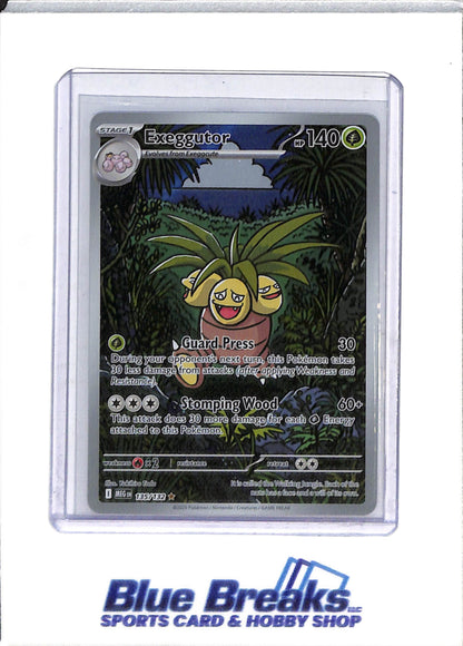 2025 Pokémon - Mega Evolution - Special Illustration Holo - Exeggutor - #135/132 - drop