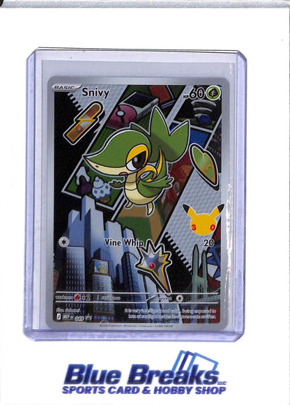 2026 Pokémon - Mega Evolution - Black Star Promo - Special Illustration Holo - Snivy - #049 - drop